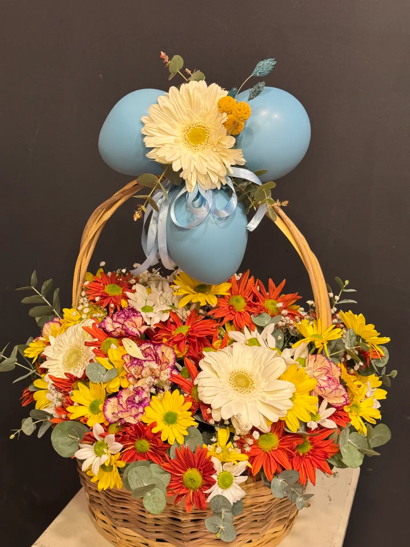 Sepet Dolusu Hoşgeldin Bebek Çiçeği